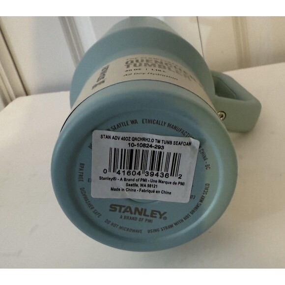 Stanley / The Quencher H2.0 FLOWSTATE™ Tumbler | 40 OZ Seafoam - Picture 5 of 8